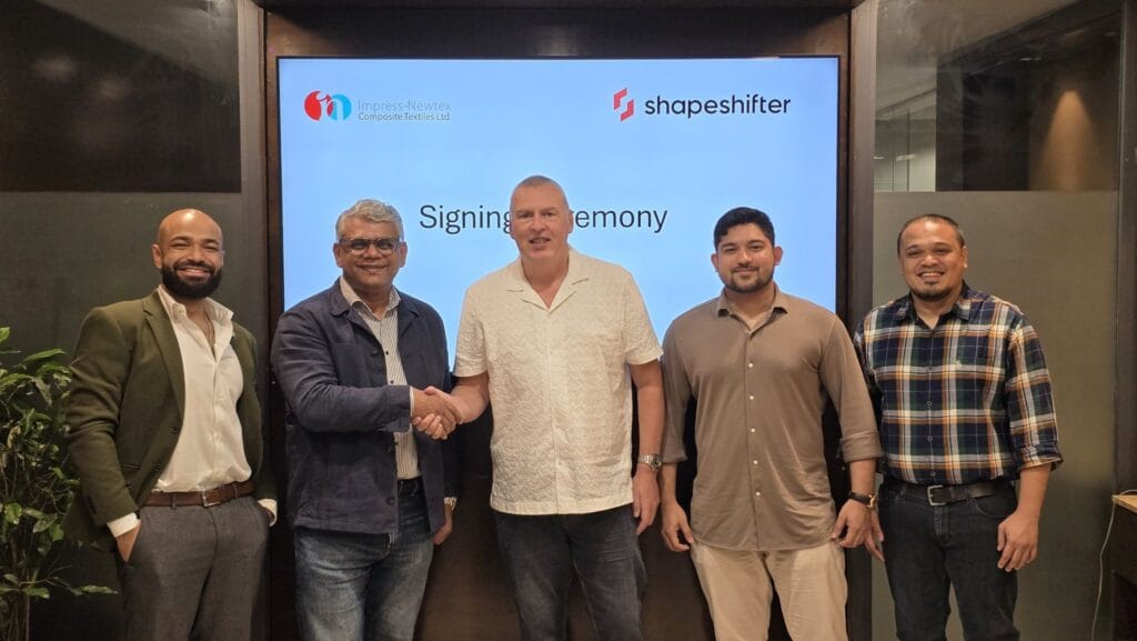 Impress Newtex Composite Textiles Ltd Joins Shapeshifter to Accelerate Apparel Manufacturing Transformation