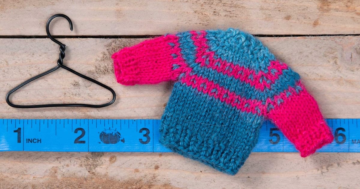 Pace Yourself: Spin and Knit a Tiny Sweater