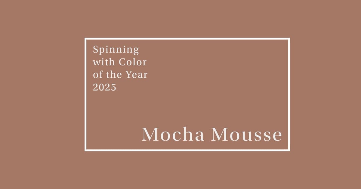 Spinning the 2025 Pantone Color of the Year: Mocha Mousse