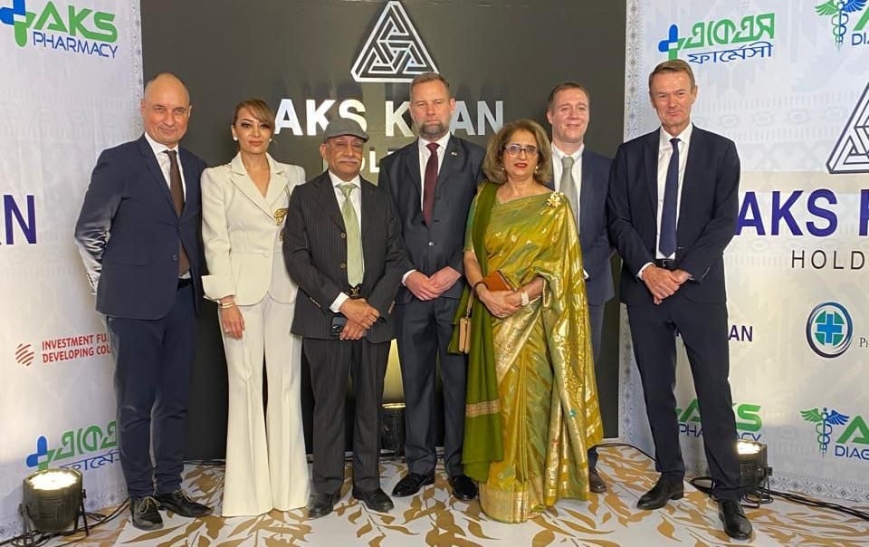 Danish Investment Fund for Developing Countries, AKS Khan Pharmaceuticals to expand quality healthcare in Bangladesh