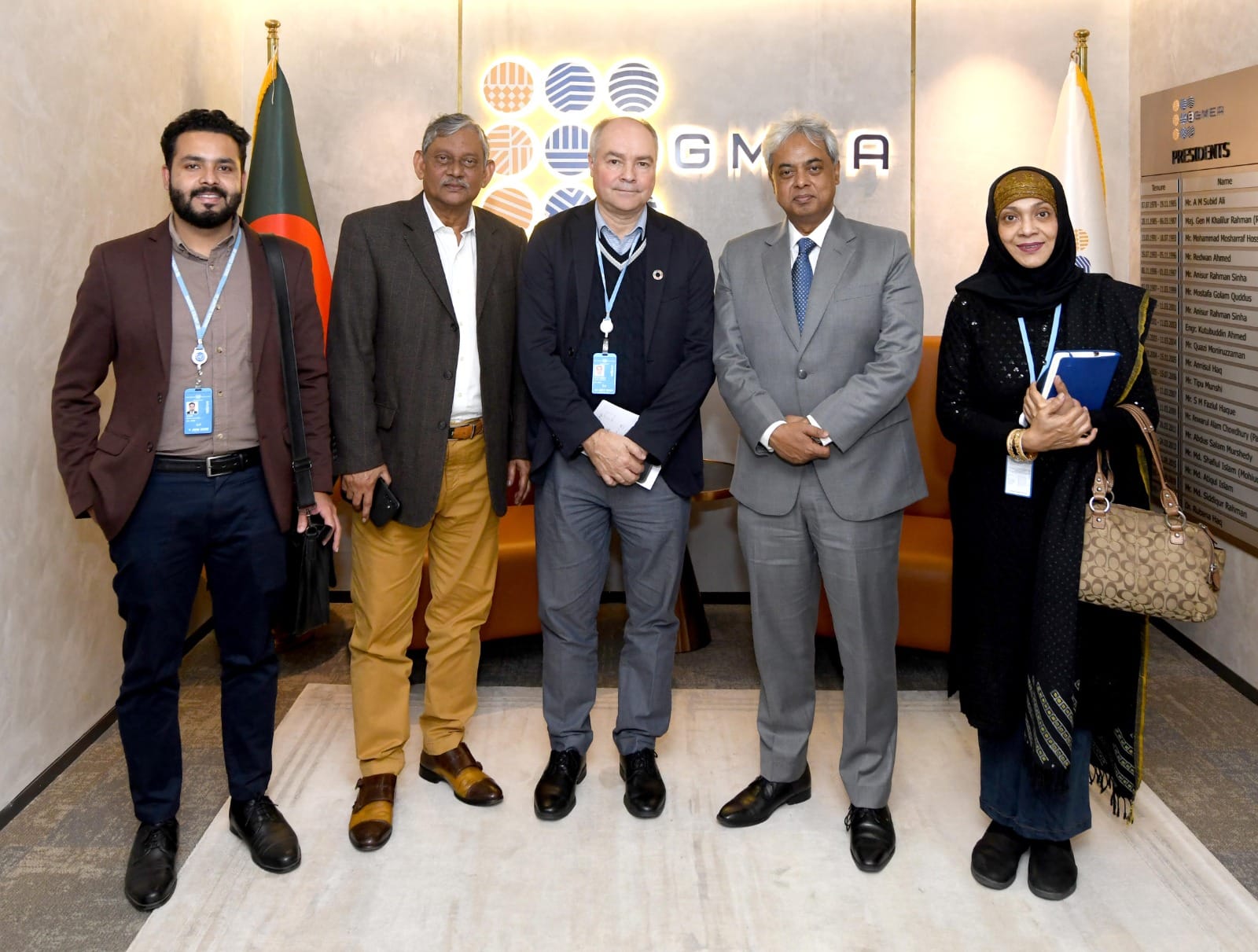 ILO Country Director meets BGMEA Administrator to discuss workers rights, labour law reforms