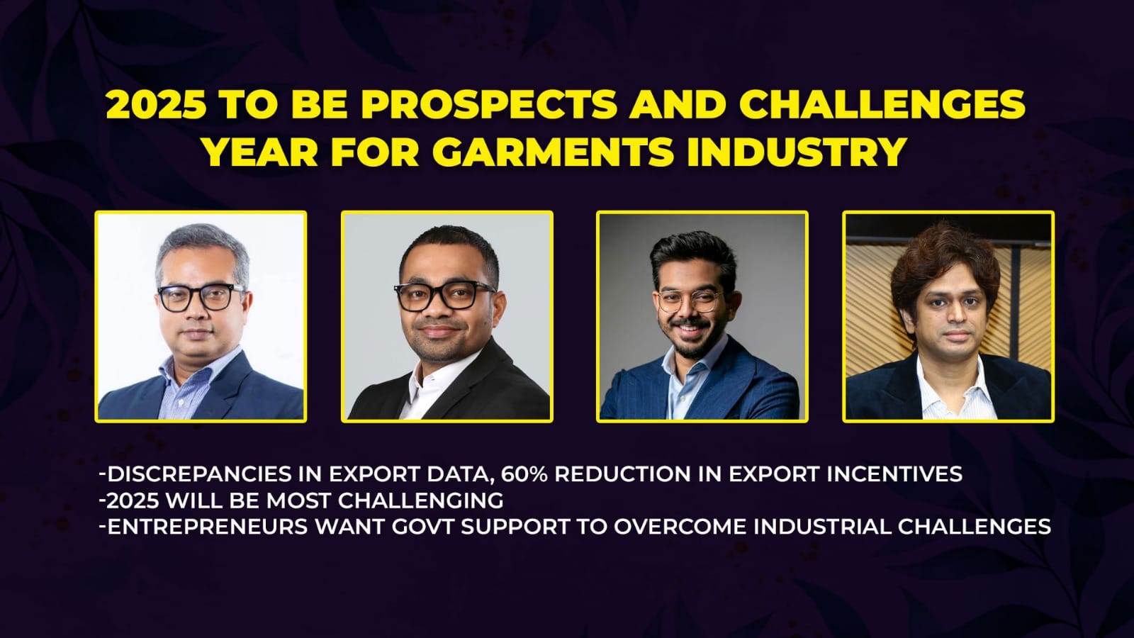 2025 to be prospects and challenges year for garments industry