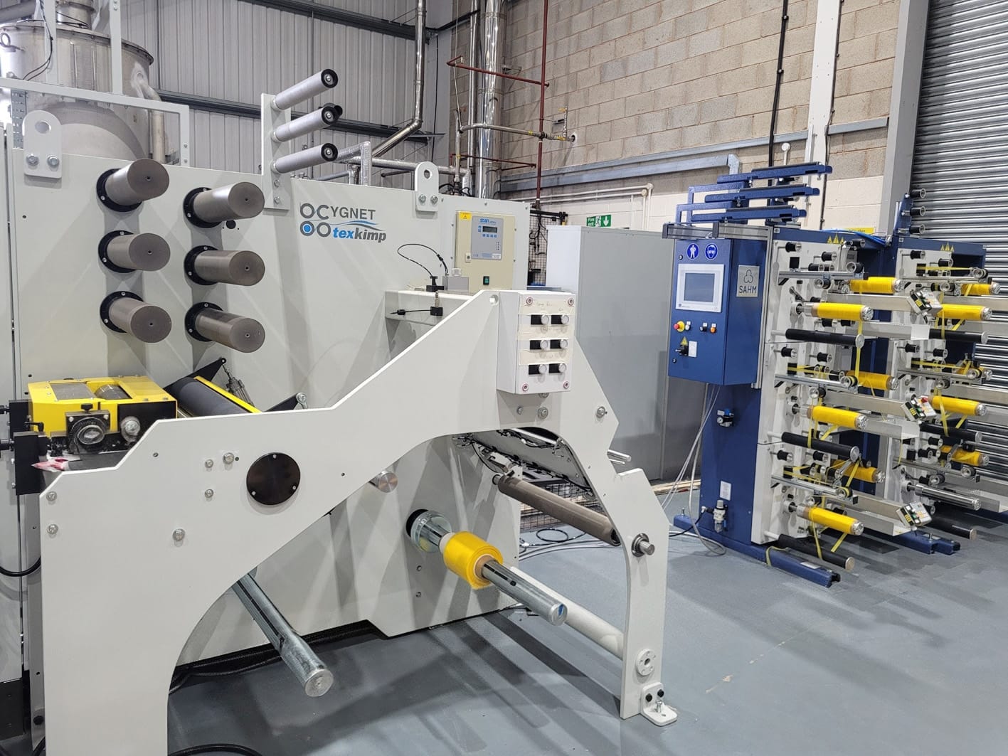Next generation prepreg slitting machine at Cygnet Texkimp