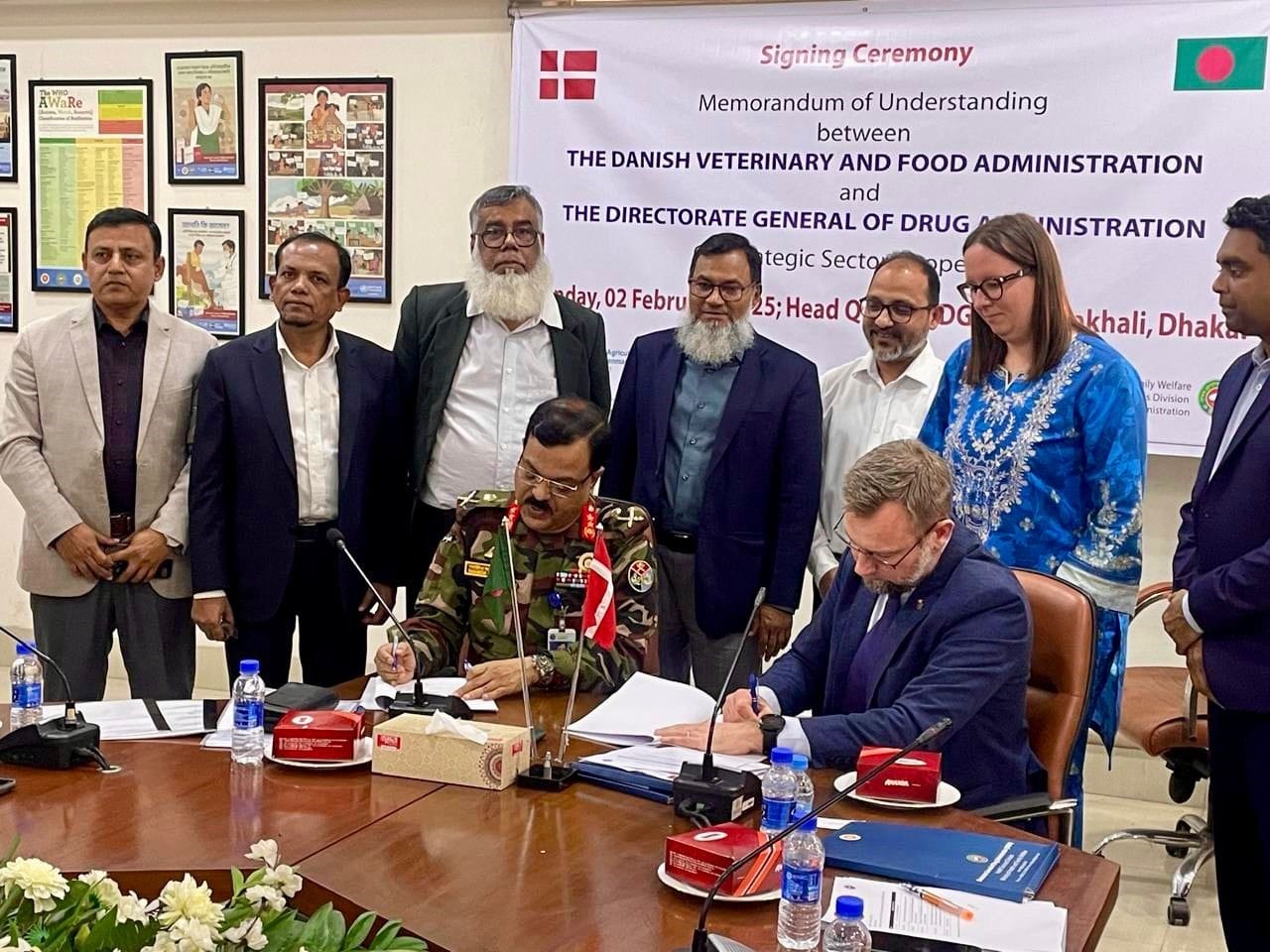Denmark Bangladesh project signing on food safety and sustainable production
