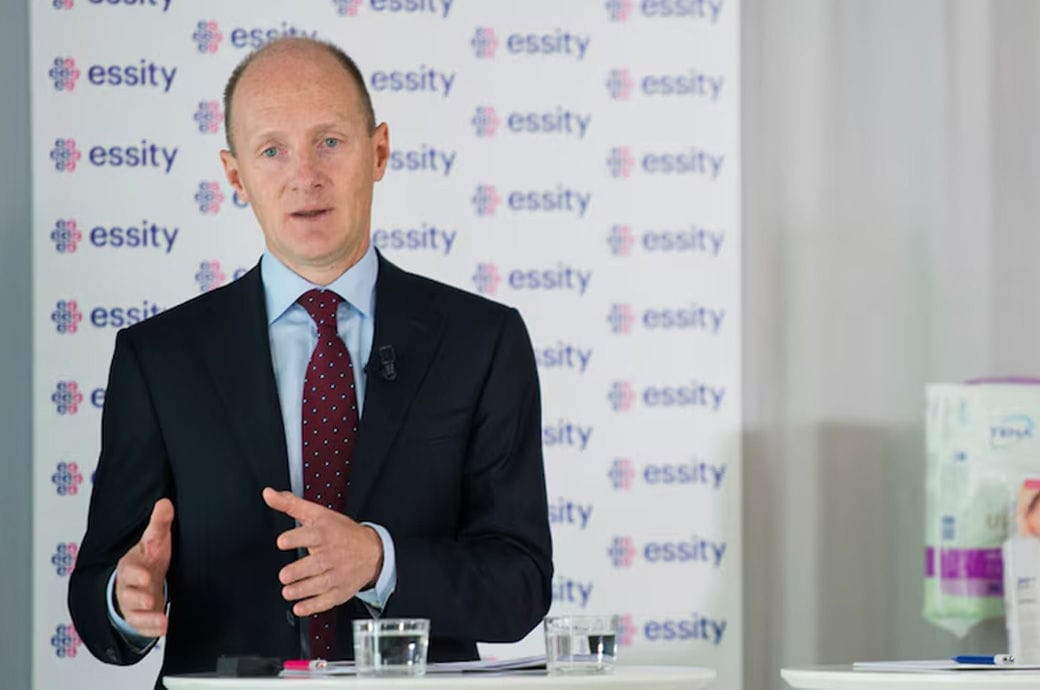 Sweden's Essity CEO Magnus Groth to step down in 2025
