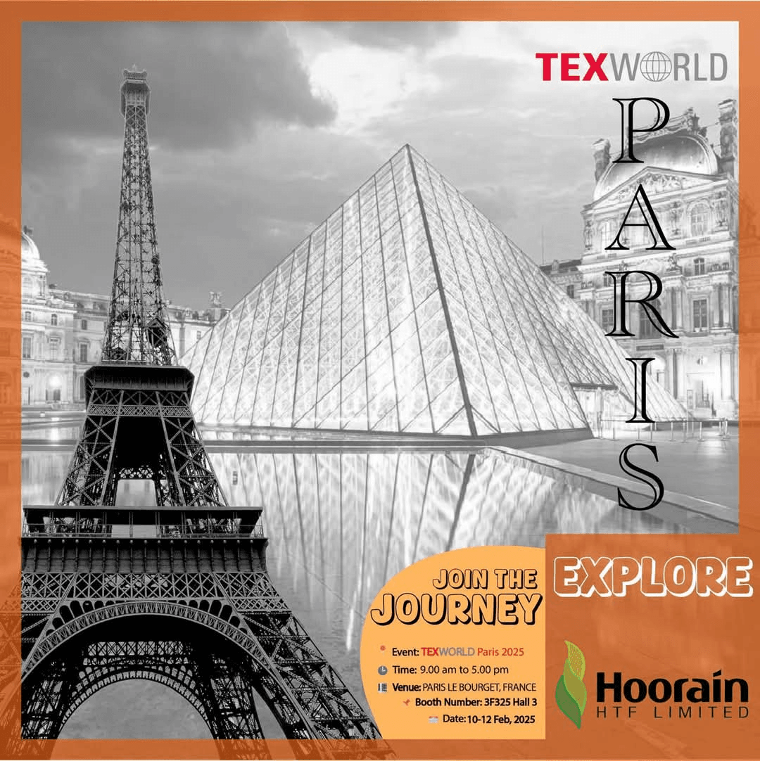 Hoorain HTF Ltd. will exhibit at Texworld Paris 2025