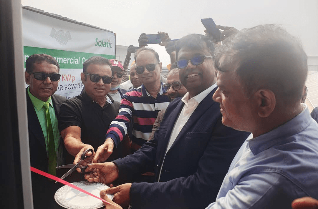 Solaric Global successfully Launches 1020 kWp rooftop solar project with Nafa Apparels Ltd
