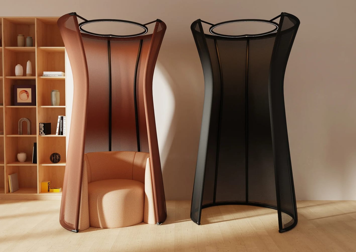 Circular design of JDD’s new seating pod