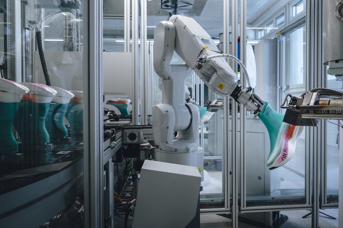 On’s LightSpray pushes the automation envelope